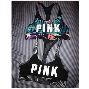 Pink sports bra bundle